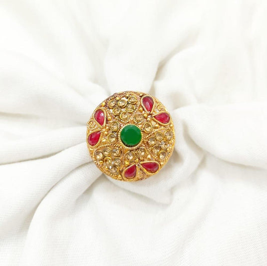 Gold adjust able ring