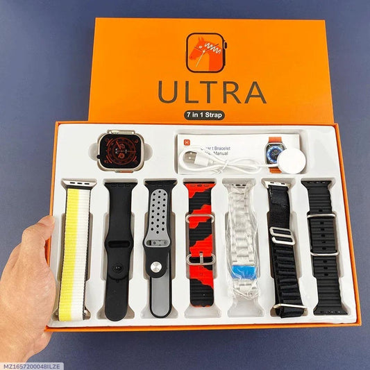 Smart watch with different straps Color